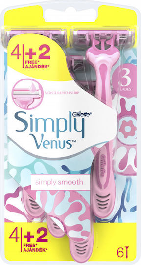 Venus Simply με Λιπαντική Ταινία
