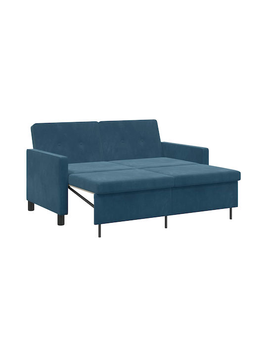 Canapea Cu Două Locuri Pat Albastru 154x94.5x80.5cm