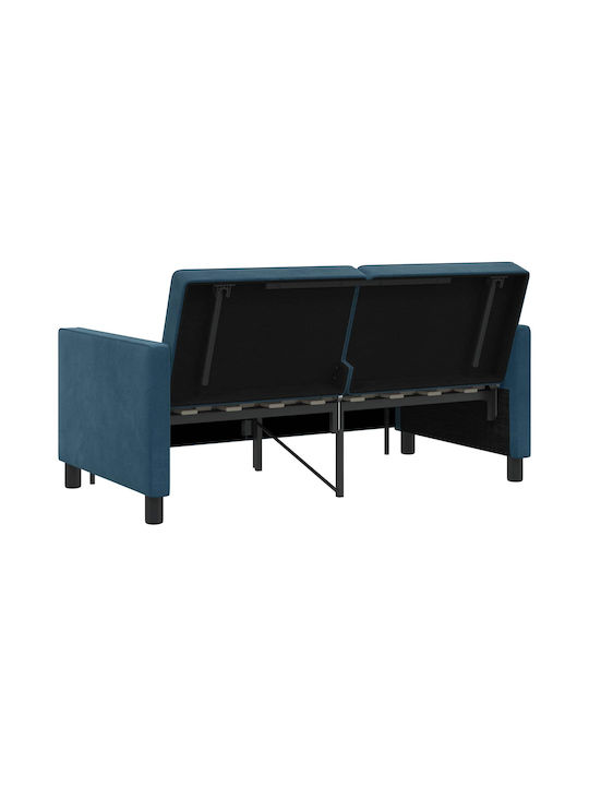 Canapea Cu Două Locuri Pat Albastru 154x94.5x80.5cm