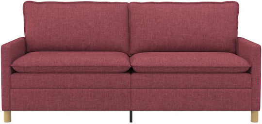 Two-Seater Couch Red 196x81x87.5cm