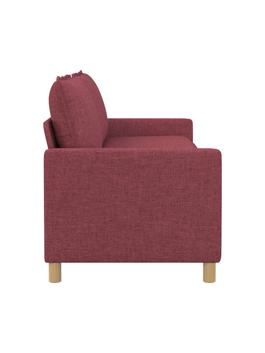 Canapea Cu Două Locuri Roșie 196x81x87.5cm