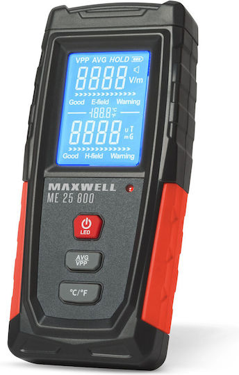 Digitale Elektromagnetische Strahlungsmessgerät Emf Detektor LCD Bildschirm Batterie 60x25x133 mm
