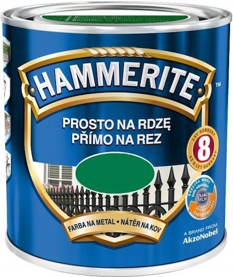 Metal Paint Direct To Rust Green Gloss 0.7l