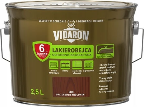 Vidaron Impregnation Varnish Water Rosewood Gloss 2.5lt