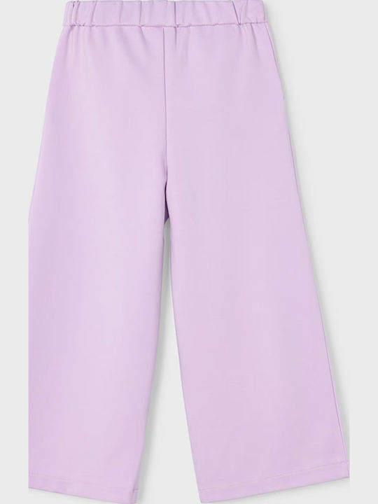 Pantalon Larg pentru Copii lila