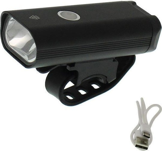 Rechargeable Waterproof Bicycle Led Flashlight Powerbank 4000lm Cool White 6500k 5 Modes Ipx5 Oem