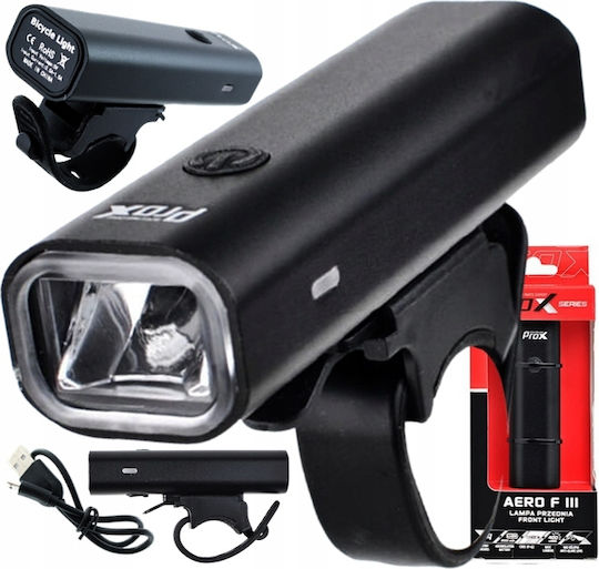 Prox Inc. 170913 Vorderseite Fahrradbeleuchtung