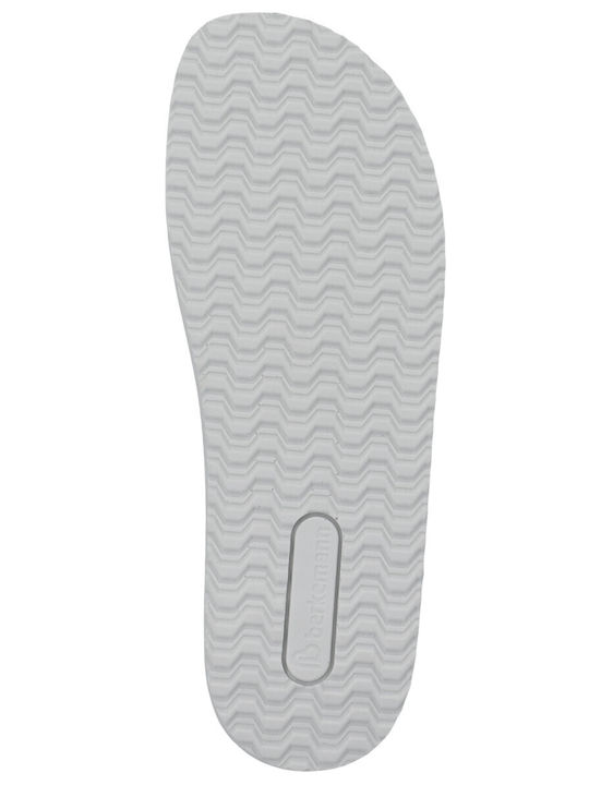 Berkemann Tec-Pro Toivo Din piele Anatomici Sabot Albe