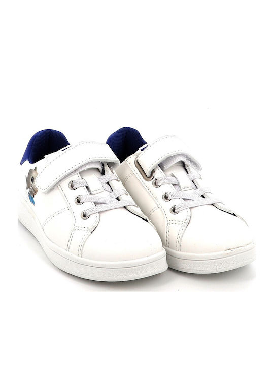 Casual Sort Italian Brainrot Παιδικά Sneakers με Σκρατς Λευκά