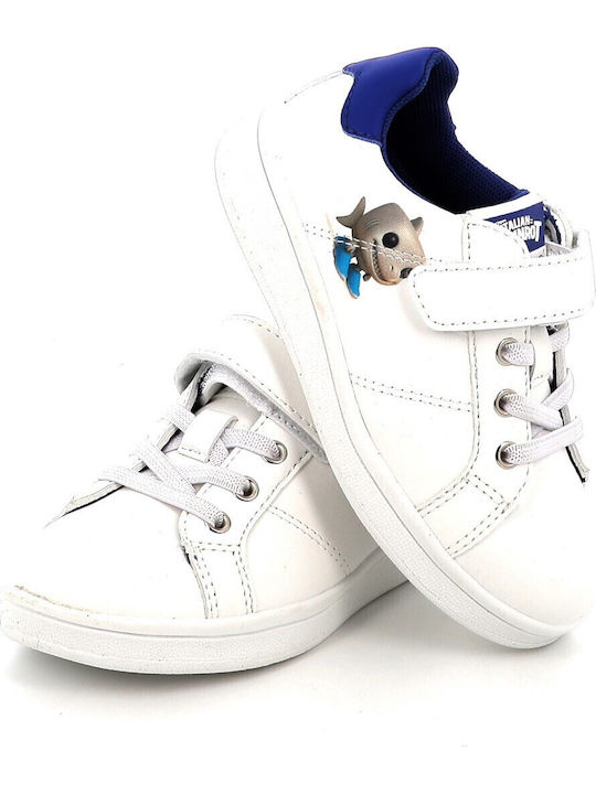 Casual Sort Italian Brainrot Παιδικά Sneakers με Σκρατς Λευκά
