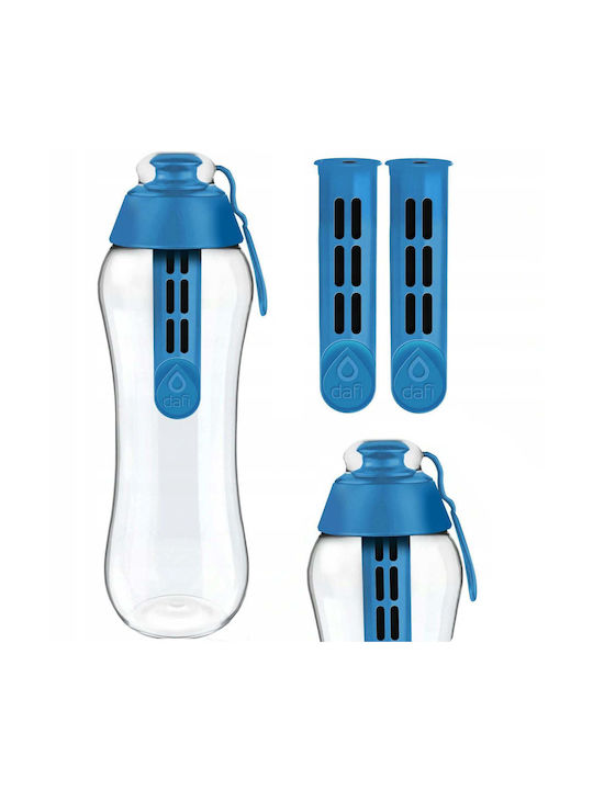 Dafi Παγούρι με Φίλτρο 700ml Μπλε