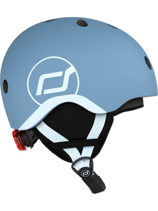 Scoot & Ride Cască Gri pentru Bicicletă și Trotinetă pentru Copii