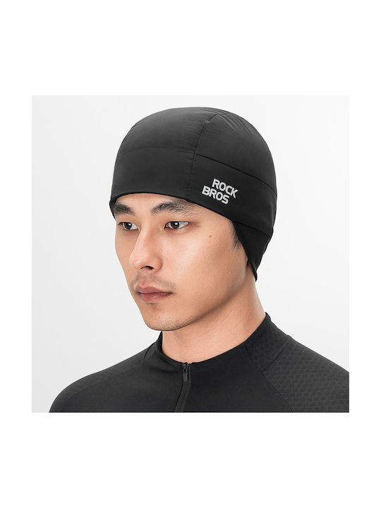 Rockbros M015 Winter Reversible Cycling Cap Size 54-61 Cm Black