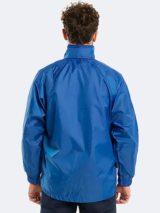 Basic Χειμωνιάτικο Μπουφάν Softshell Αδιάβροχο και Αντιανεμικό Μπλε