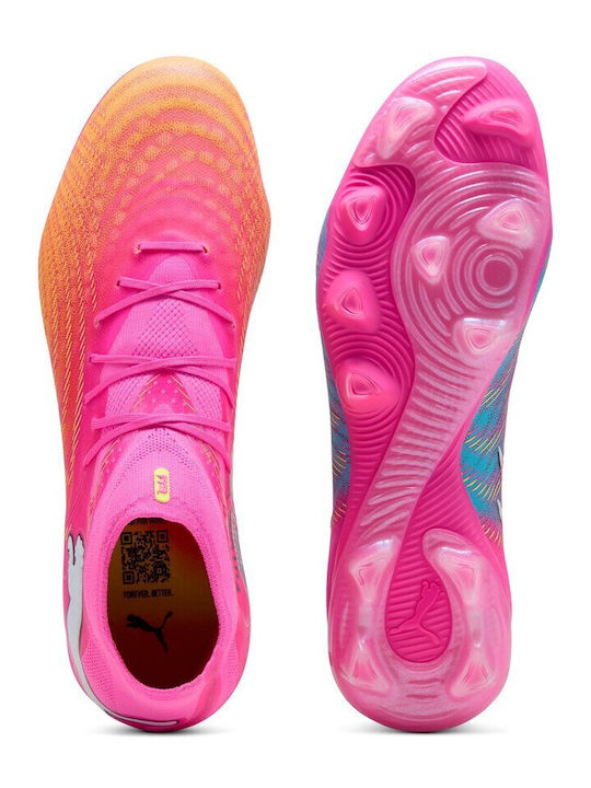 PUMA Future Football Shoes with Cleats FG/AG Orange