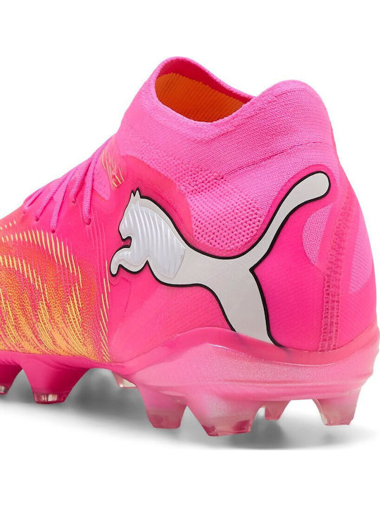 PUMA Future Football Shoes with Cleats FG/AG Orange