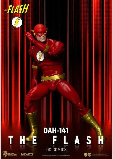 Beast Kingdom DC Comics: Flash Φιγούρα Δράσης σε Κλίμακα 1:9