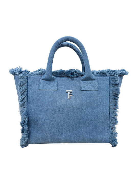 Feel & Touch Τσάντα Θαλάσσης Μπλε Feel & Touch Τσάντα Θαλάσσης Μπλε