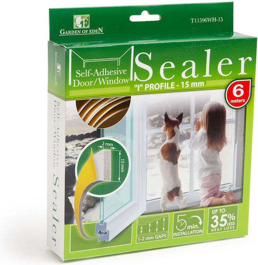 Alista Home Aerostop Bandă Adezivă Pentru Ușă / Fereastră Culoare Albă 2m
