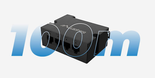 Lanberg DIN-FE4-AT-30W PoE+ Повторител