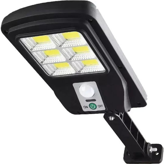 Set of 4 Wall Mounted Solar Lights Cold White 6500K with Motion Sensor and Photocell IP65