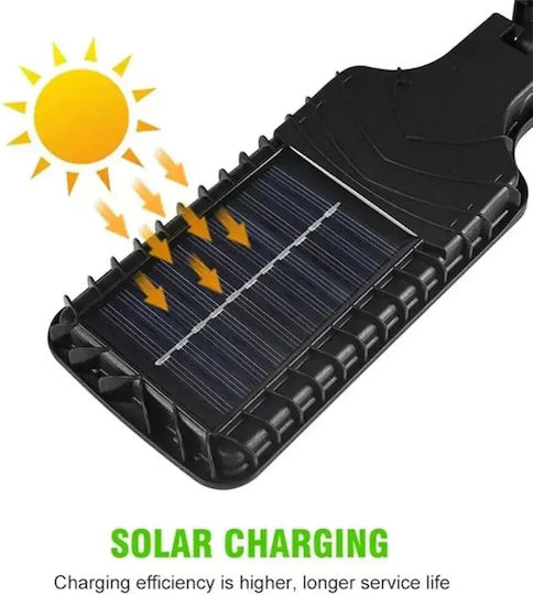 Set of 6 Wall Mounted Solar Lights Cold White 6500K with Motion Sensor and Photocell IP65
