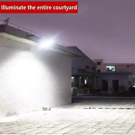 Set of 2 Wall Mounted Solar Lights Cold White 6500K with Motion Sensor and Photocell IP65