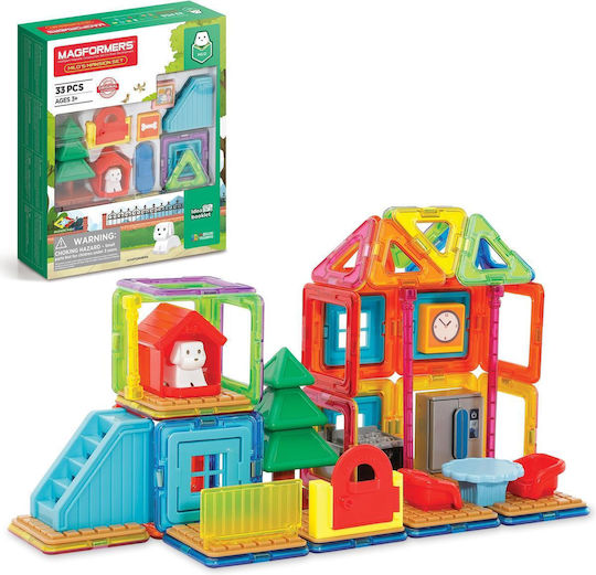 Magformers Construction Toy House Milo's Mansion