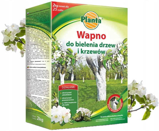 Lime Powder Whitewashing Trees Shrubs 2 Kg Efficient