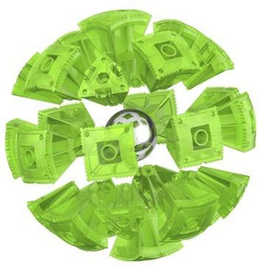 Geomag Μαγνητικό Παιχνίδι Κατασκευών Kor Proteon Aki 53pcs για Παιδιά 5+ Ετών