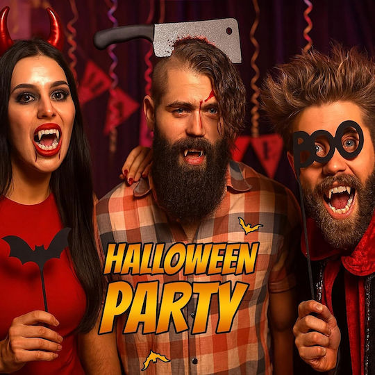 Vampir Karnevalsaccessoires Zähne Weiß für Halloween