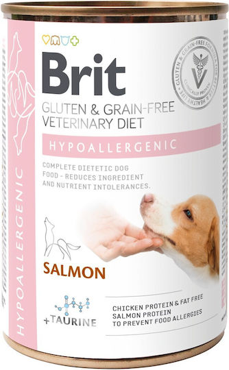 Brit VD Hipoalergenic Clinical Conservă 400g Câine