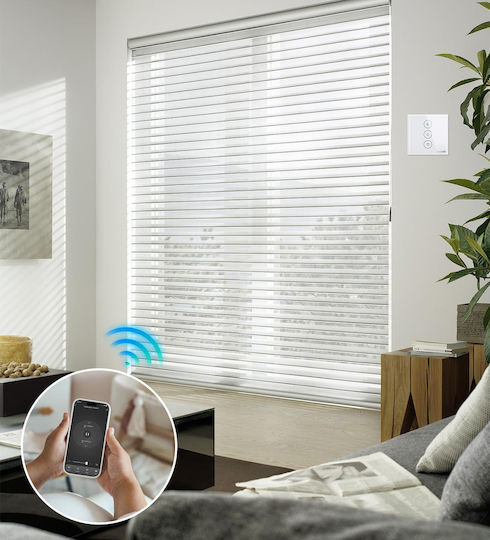 Recessed Wall Switch Wi-Fi Rolling Shutters