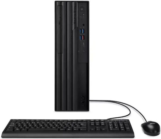 Acer Veriton X4720GT SFF Настолен Компютър (i5-14400/16GB DDR5/512GB SSD + 1TB HDD/W11 Pro)
