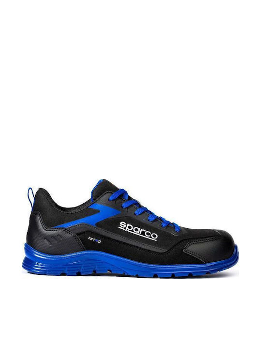 Sparco Nitro Advanced Sami S3s Sr Fo Sc Esd Black Blue En Iso 20345:2022 + A1:2024 Btb0044b0k050