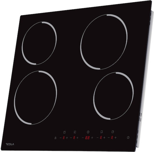 Tesla Ceramic Autonomous Cooktop With Lock Mode 59x52cm