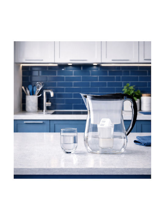 Aquaphor Lyon Kanne Servierkanne Glas mit Filter 3800ml