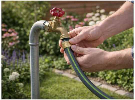 Garden Watering Hose 1/2" 20m 3 Layers Watering Gun 7 Bar Aria Trade