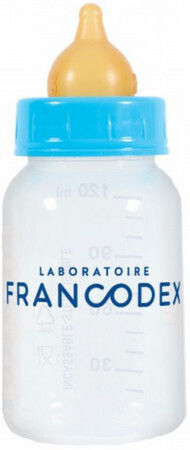 Francodex Plastic Baby Bottle for Dog 120ml