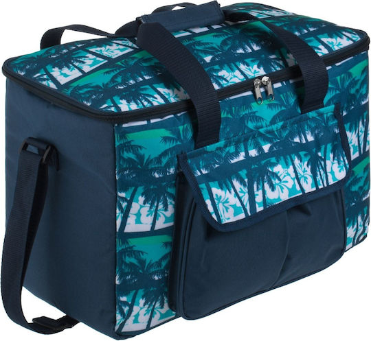 Geantă pentru alimente 28L 42x23x29cm Albastru-Turcoaz
