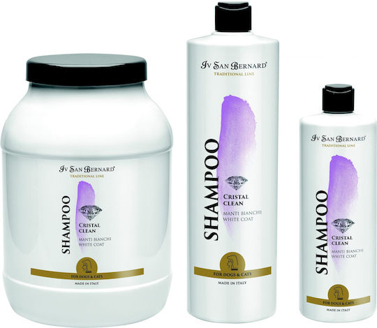 Iv San Bernard Cristal Clean Shampoo Dogs Cats 500ml