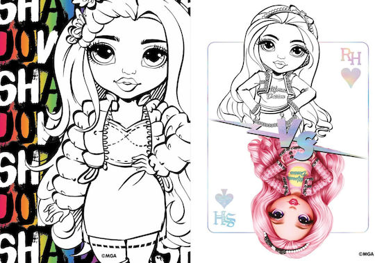 Coloring Book Αυτοκόλλητα Ideyka Rainbow