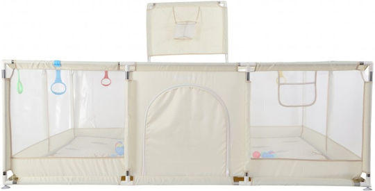 Park with Mattress Beige 200x180cm