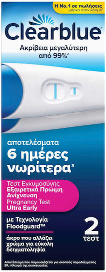 Clearblue Double Pregnancy Test Ultra Early Detection 2 Pieces