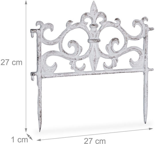 Relaxdays Bed Μπορντούρα Κήπου