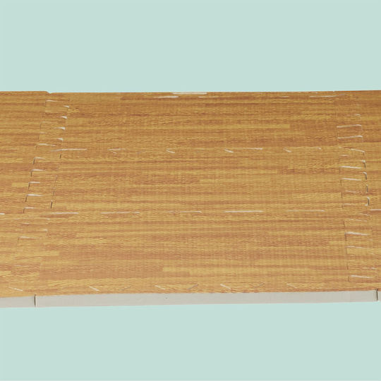 Relaxdays Puzzle De Podea Pentru Copii Design Cu Aspect De Lemn 9 Piese