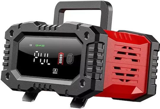 Foxsur Φορτιστής Μπαταρίας Αυτοκινήτου 12/24V 20A