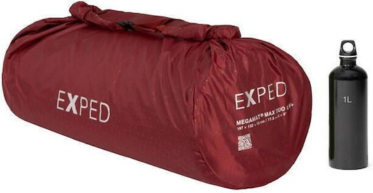 Exped Spumant Single Substrat Camping 50x50cm în culoarea Roșu