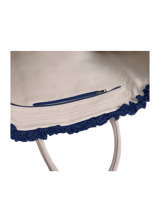 Feel & Touch Caribbean Strandtasche Blau