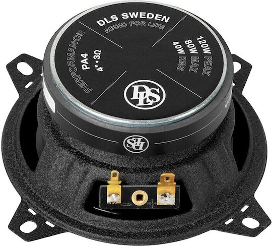 DLS PA4 Σετ Ηχεία Αυτοκινήτου Ομοαξονικά 4" με 40W RMS (2 Δρόμων)